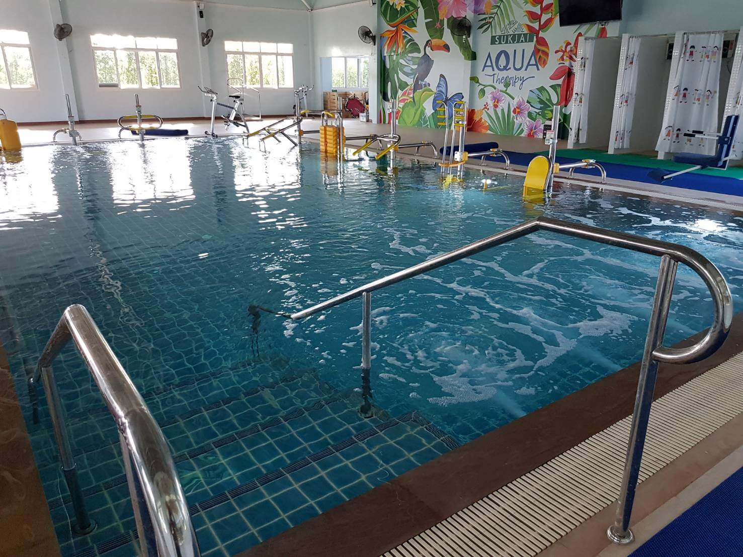 Tcp pool รับสร้างสระว่ายน้ำคอนกรีต งานบ่อออนเซน สระบุรี​